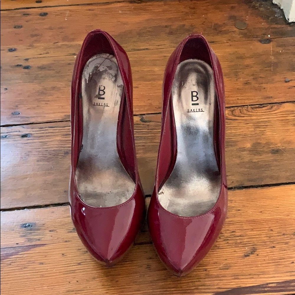 Bakers Blood Red Super Sexy Heels